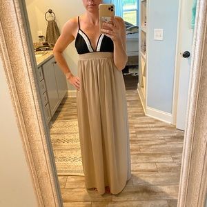 Awesome floor length dress from Akita Chicago.